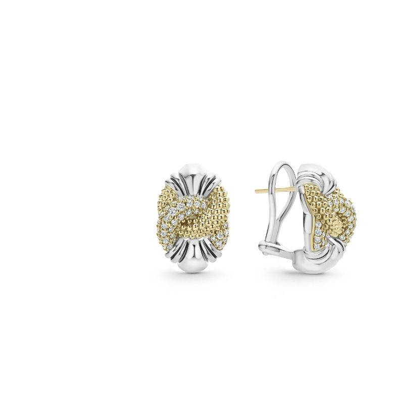 Lagos | Signature Caviar Pearl Front-Back Earrings