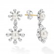 Lagos Luna Fleur Pearl Drop Earrings