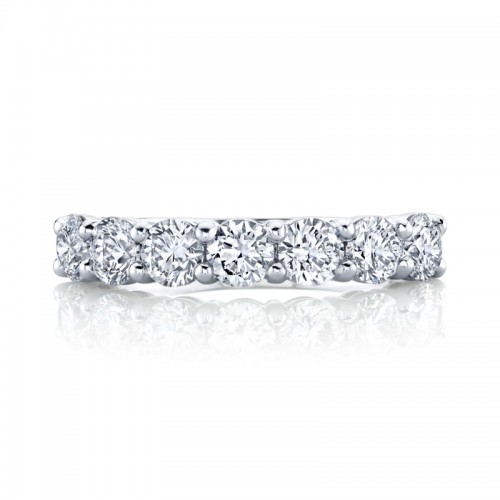 Norman Silverman Platinum Diamond Eternity Band