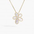 Roberto Coin 18K Yellow Gold Jasmine Flower Pendant Necklace