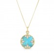 Roberto Coin 18K Yellow Gold Medallion Necklace