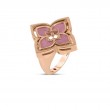 Roberto Coin 18K Rose Gold Venetian Princess Reversable Ring