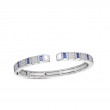 Roberto Coin 18K White Gold Obelisco Bangle Bracelet