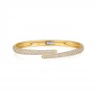 Kwiat Cobblestone Bypass Diamond Bangle