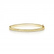 Penny Preville 18K Yellow Gold Rockstud Edge Bangle