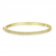 Penny Preville 18K Yellow Gold Classic Thin Bangle Bracelet