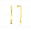 Lisa Nik 18k yellow gold Golden Dreams bar drop earrings