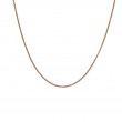 Lisa Nik 18k rose gold large cable chain with lobster clasp, 18