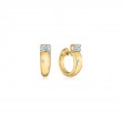 Kwiat Cobblestone Huggie Hoop Earrings