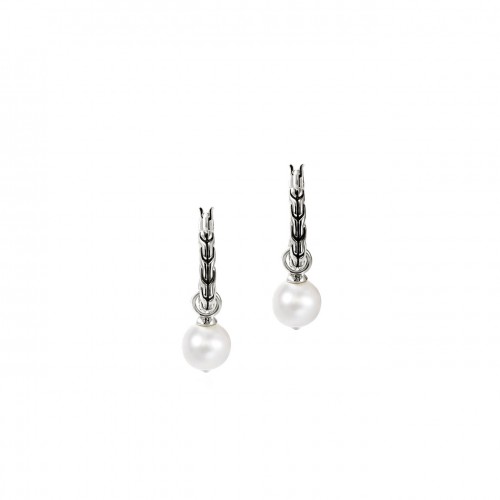 Essentials Pearl Hoop Earring