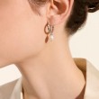 Essentials Pearl Hoop Earring