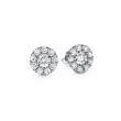 Fulfillment Round Diamond Earrings