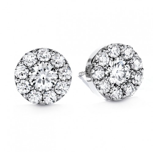 Fulfillment Round Diamond Earrings