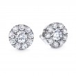 Fulfillment Stud Round Diamond Stud Earrings