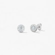 Fulfillment Round Diamond Earrings