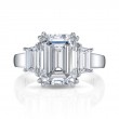 Bachendorf's Platinum 3 Stone Diamond Ring