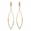 Etho Maria Yellow Gold & Diamond Earrings