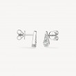 Triplicity Drop Diamond Earrings