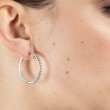 Classic Inside-Out Large Diamond Hoop Earrings