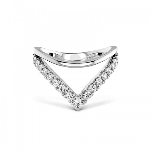 Hayley Paige For Harley Silhouette Power Diamond Band Ring