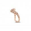 Hayley Paige For Behati Silhouette Power Diamond Band Ring