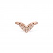 Hayley Paige For Behati Silhouette Power Diamond Band Ring