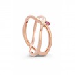 Hayley Paige For Love Code-Love Wrap Sapphire Ring