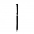 Montblanc Meisterstuck Classique Platinum Line/Black Resin Rollerball Pen