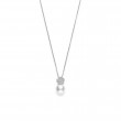 Mikimoto 18K White Gold White South Sea Pearl Pendant Necklace