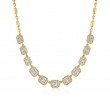 Kwiat Sunburst Graduated Line Necklace