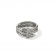 Spear Diamond Double Wrap Ring