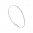 Marco Bicego 18K White Gold Masai Small Stackable Bracelet