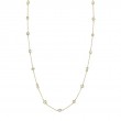 Sloane Street 18K Yellow Gold Mixed Shape Station Necklace