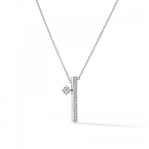 Barre Sing Diamond Floating Bar Pendant