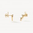 Barre Bar Stud Earrings