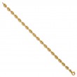 14K Yellow Gold Anchor Link Bracelet