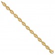 14K Yellow Gold Anchor Link Bracelet