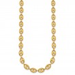 14K Yellow Gold Anchor Link Necklace