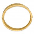 Bachendorf's 18K Yellow Gold Hammered Diamond Bangle