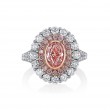 Bachendorf's Double Halo Pink Diamond Ring