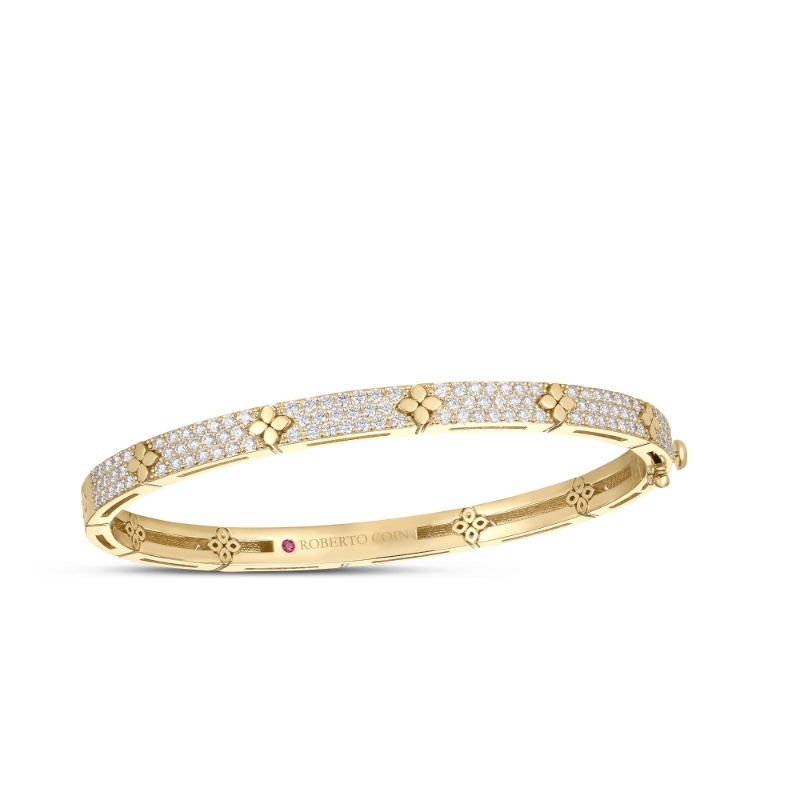 Roberto Coin 18K Yellow Gold Love In Verona Bangle Bracelet