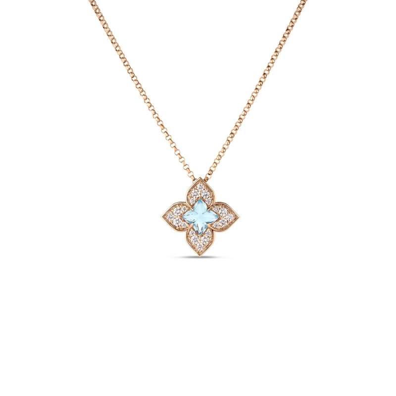 Roberto Coin 18K Rose Gold Venetian Princess Small Pendant