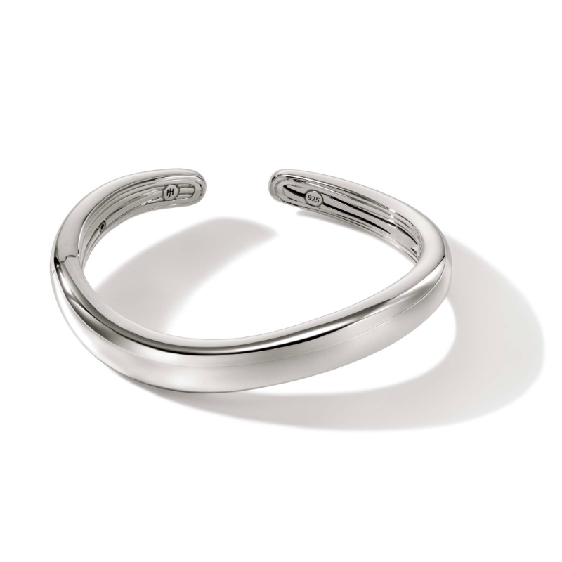 Surf Silver Hinged Cuff