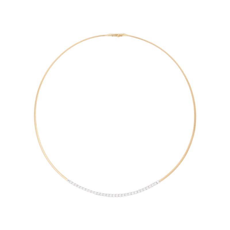 Marco Bicego 18K Yellow Gold Masai Single Strand Coil Collar Necklace