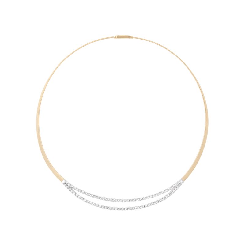 Marco Bicego 18K Yellow And White Gold Masai Coil Collar