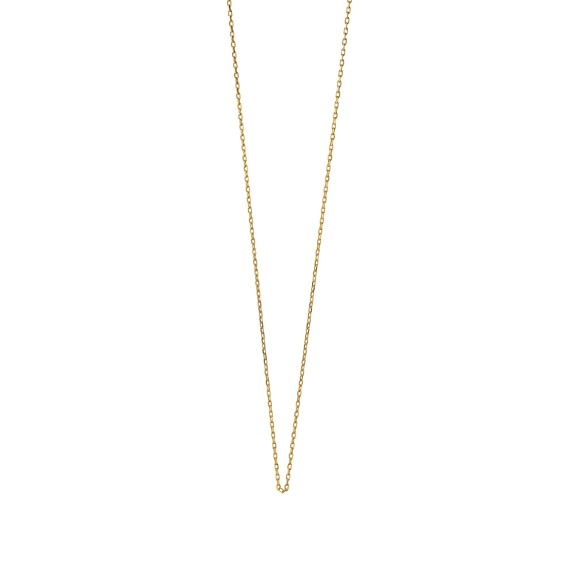 Monica Rich Kosann 18K Yellow Gold Delicate Diamond Cut Chain