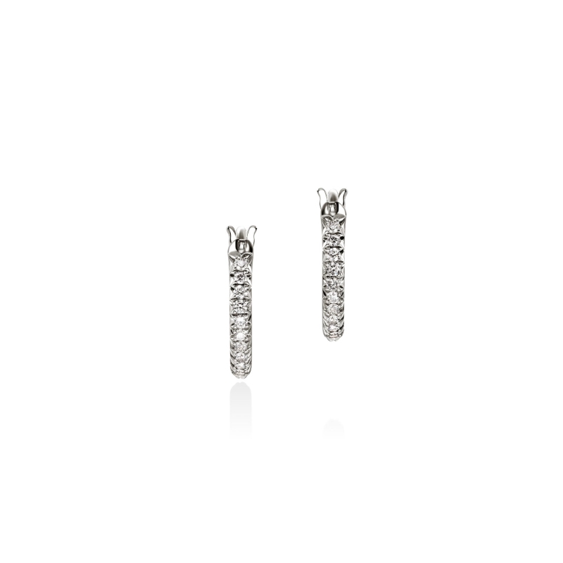 Essentials Pavé Hoop Earring