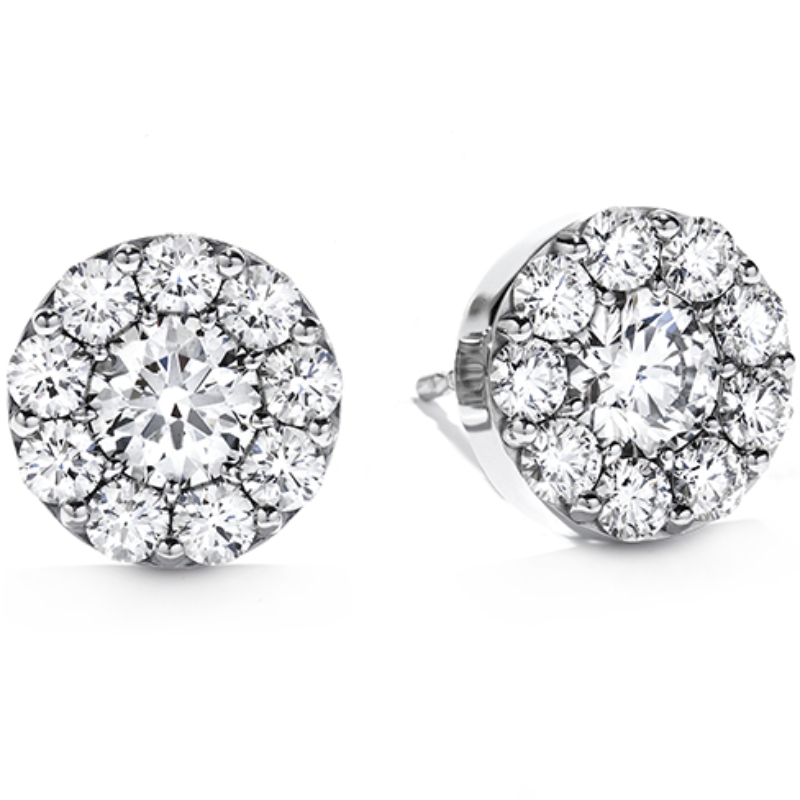 Fulfillment Round Diamond Earrings