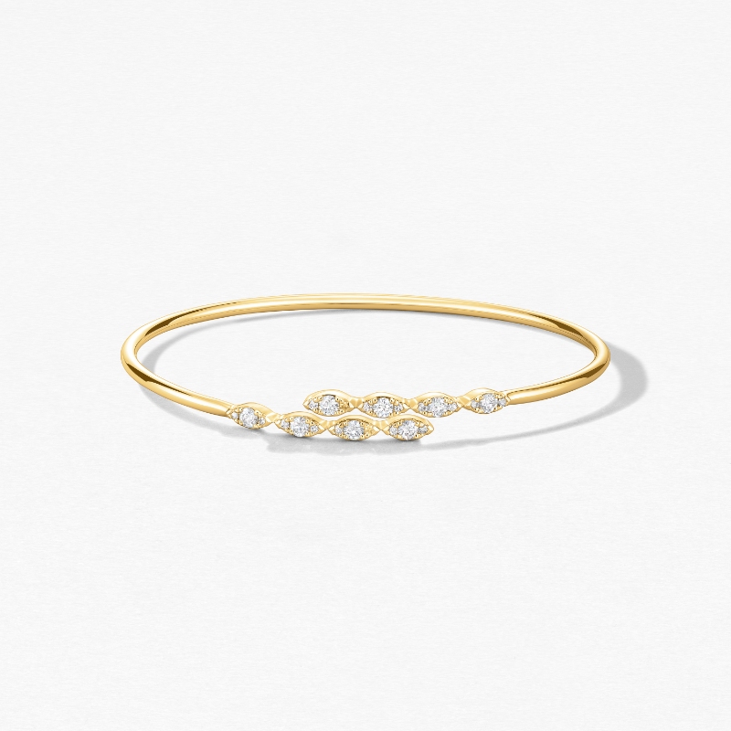 Aerial Marquise Flex Bangle