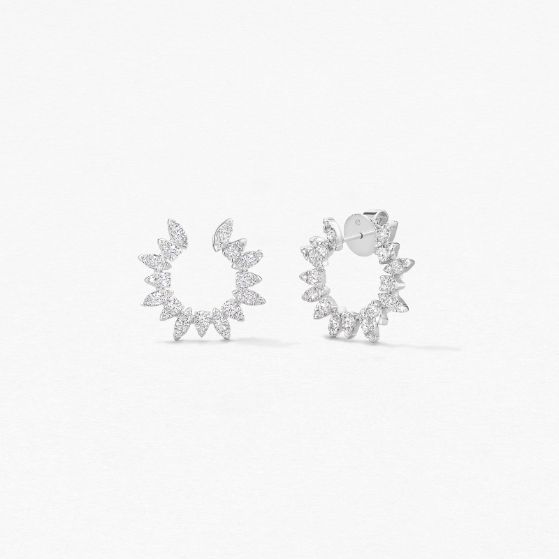 Aerial Sunburst Wrap Small Earrings